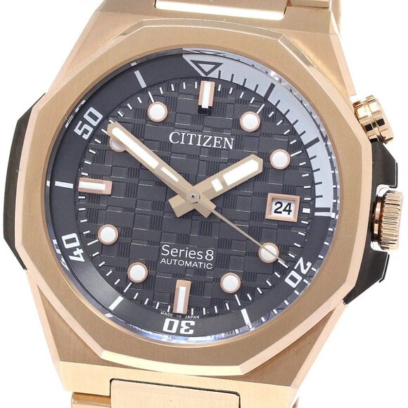 CITIZEN Series Eight 9051-009KM02 Date gray Dial Automatic Men's Watch_867805 - Picture 1 of 7